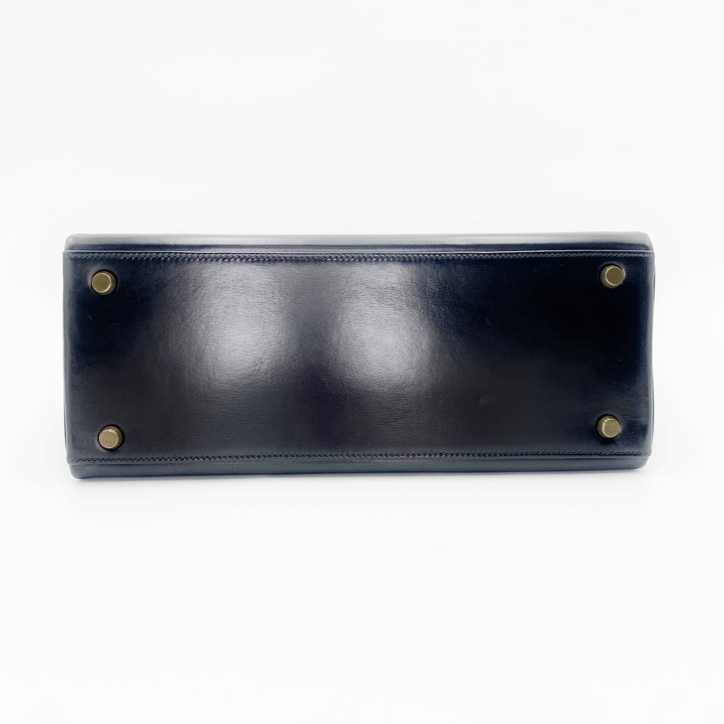 Aldrich, Vintage Authentic Hermes ⭕I 1979 kelly 28 retourne black box GHW