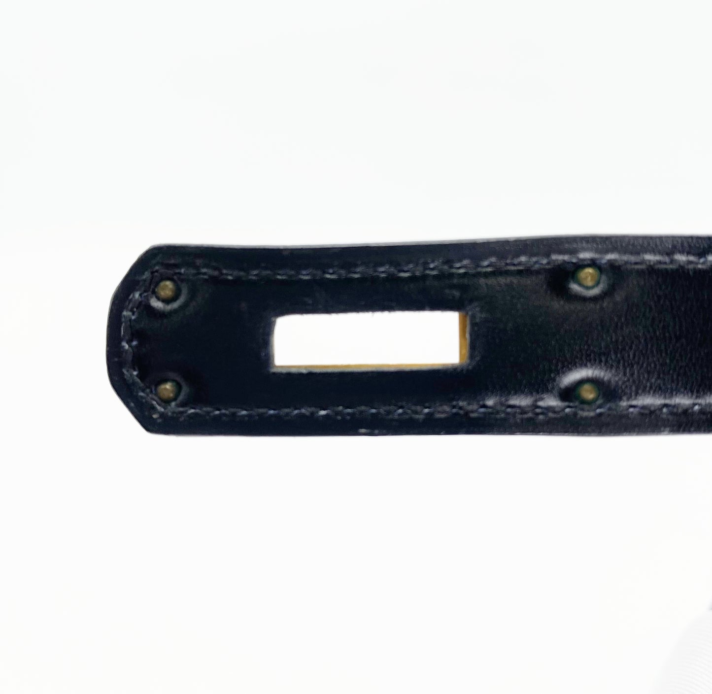 Aldrich, Vintage Authentic Hermes ⭕I 1979 kelly 28 retourne black box GHW