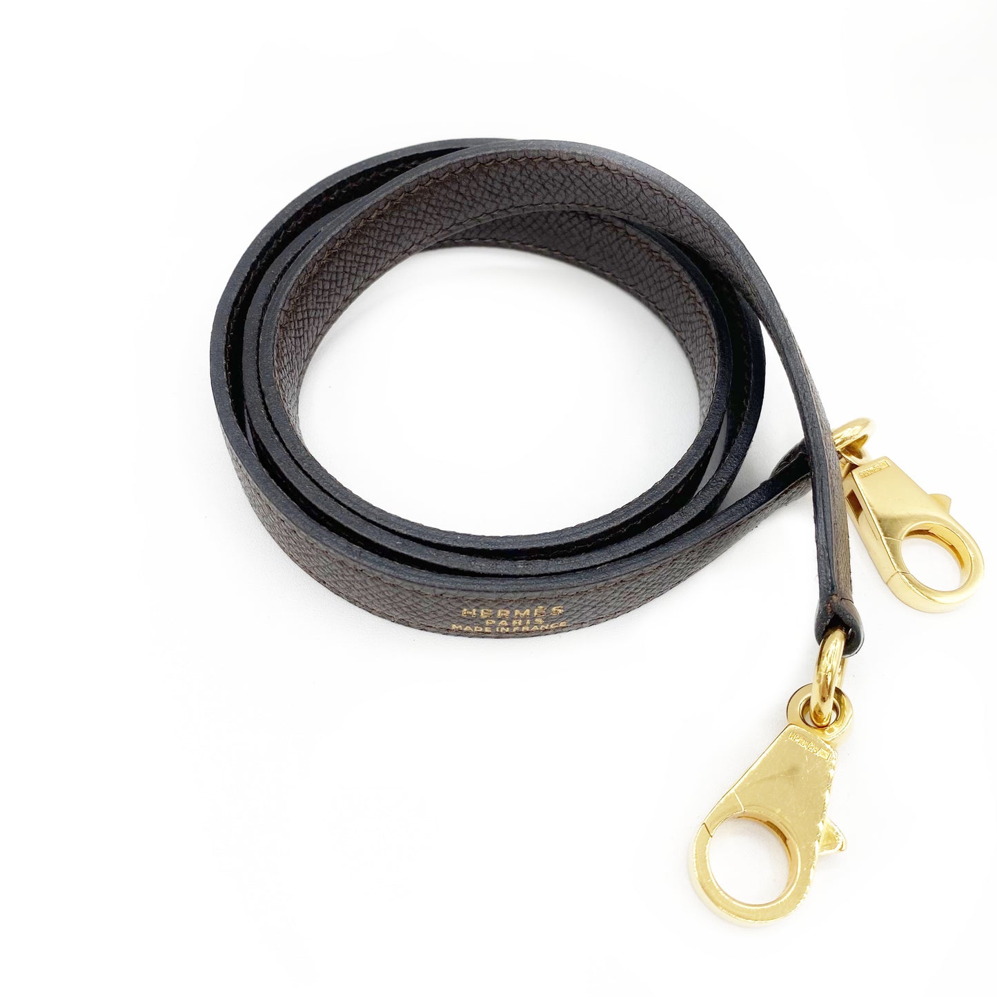 Akito, Vintage Authentic Hermes ⭕W 1993 kelly 28 retourne havane courchevel leather GHW