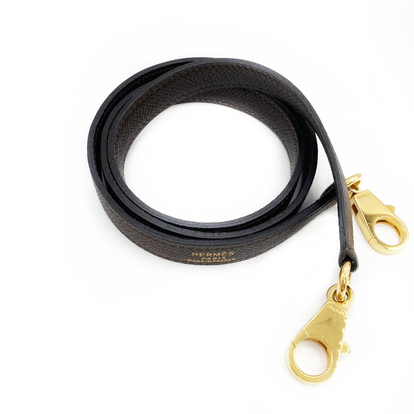 Akito, Vintage Authentic Hermes ⭕W 1993 kelly 28 retourne havane courchevel leather GHW