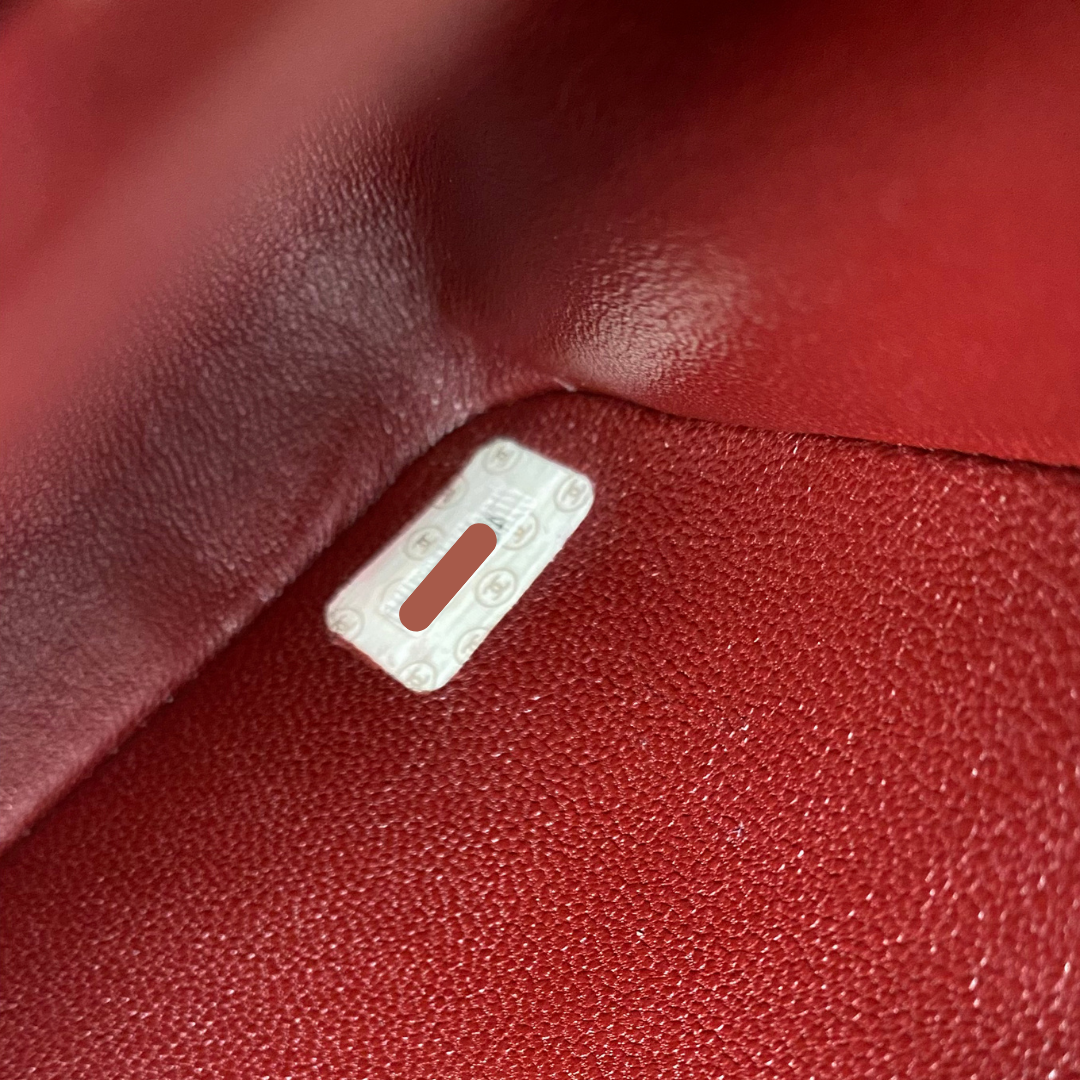 Artem, 4 Series Black Lambskin Tab Border with seal only