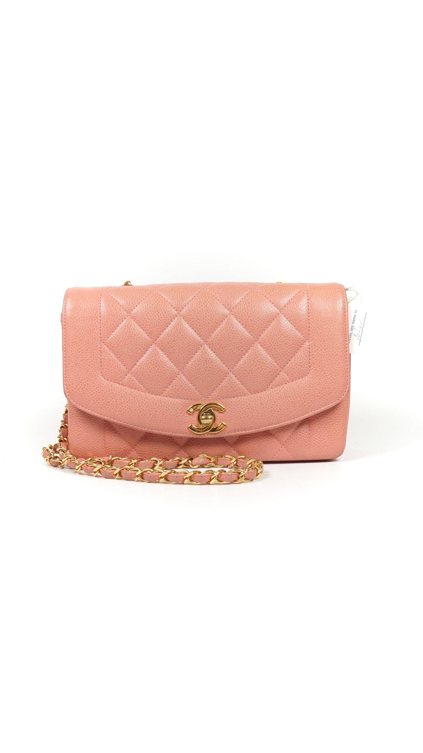 Asher, small Diana Light Pink Caviar with seal only