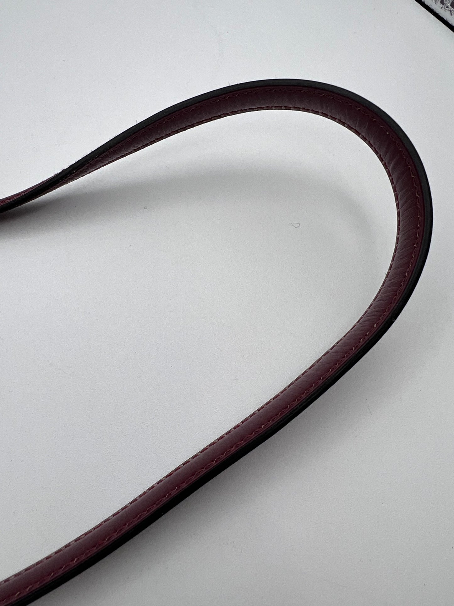 Concon, Vintage Authentic Hermes Kelly 20 Rouge H Short Handle