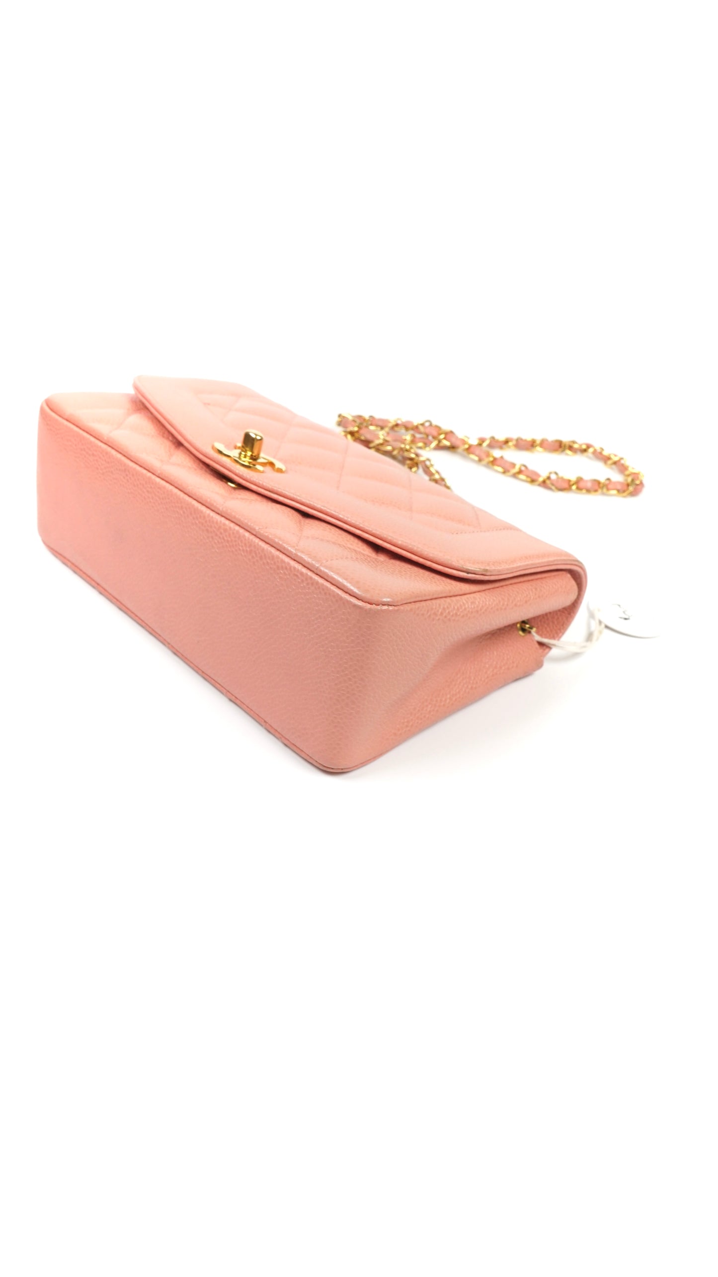 Asher, small Diana Light Pink Caviar with seal only