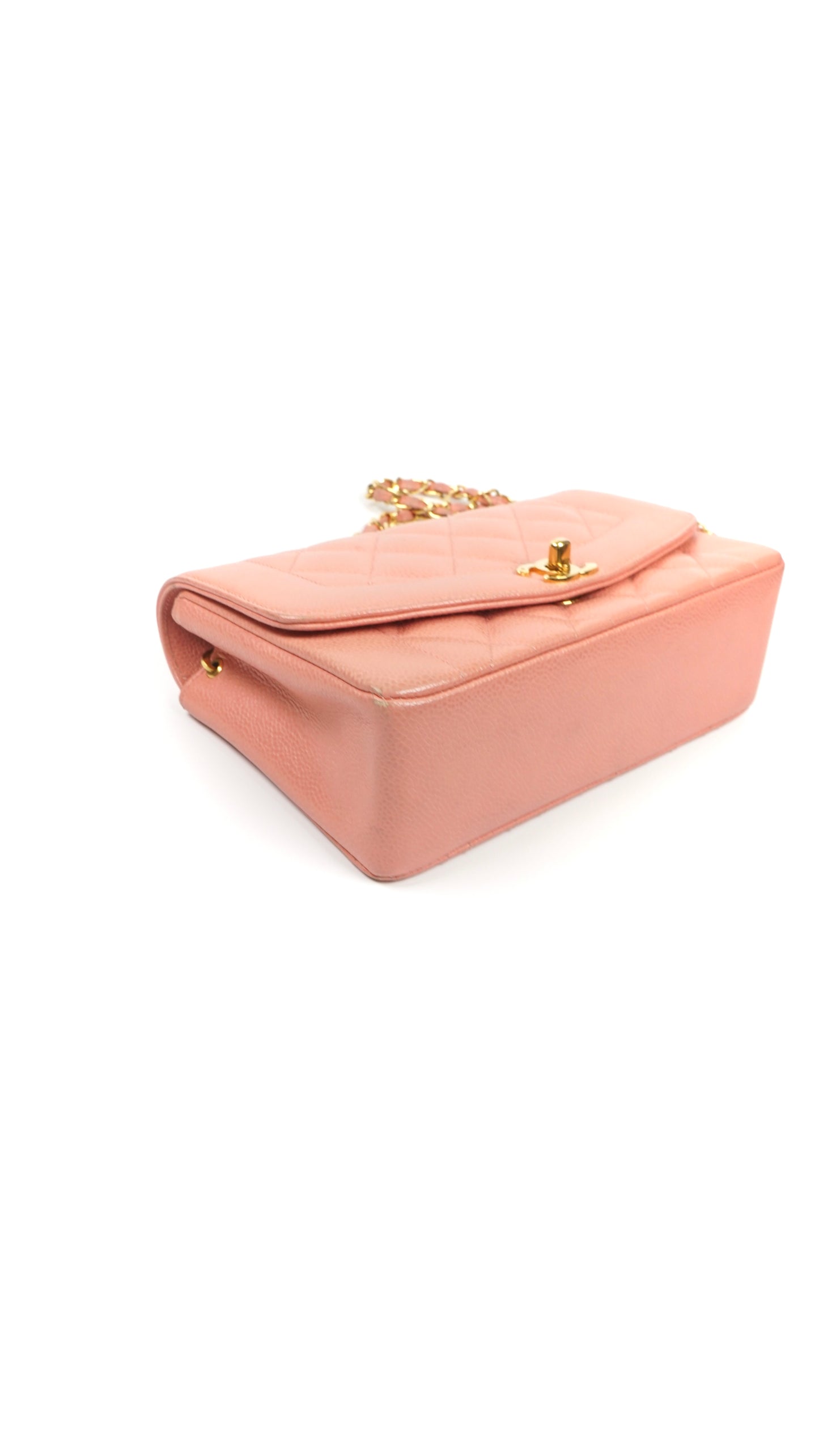 Asher, small Diana Light Pink Caviar with seal only