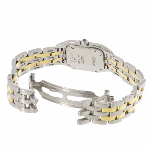 Vintage Authentic Cartier panthere yellow gold quartz