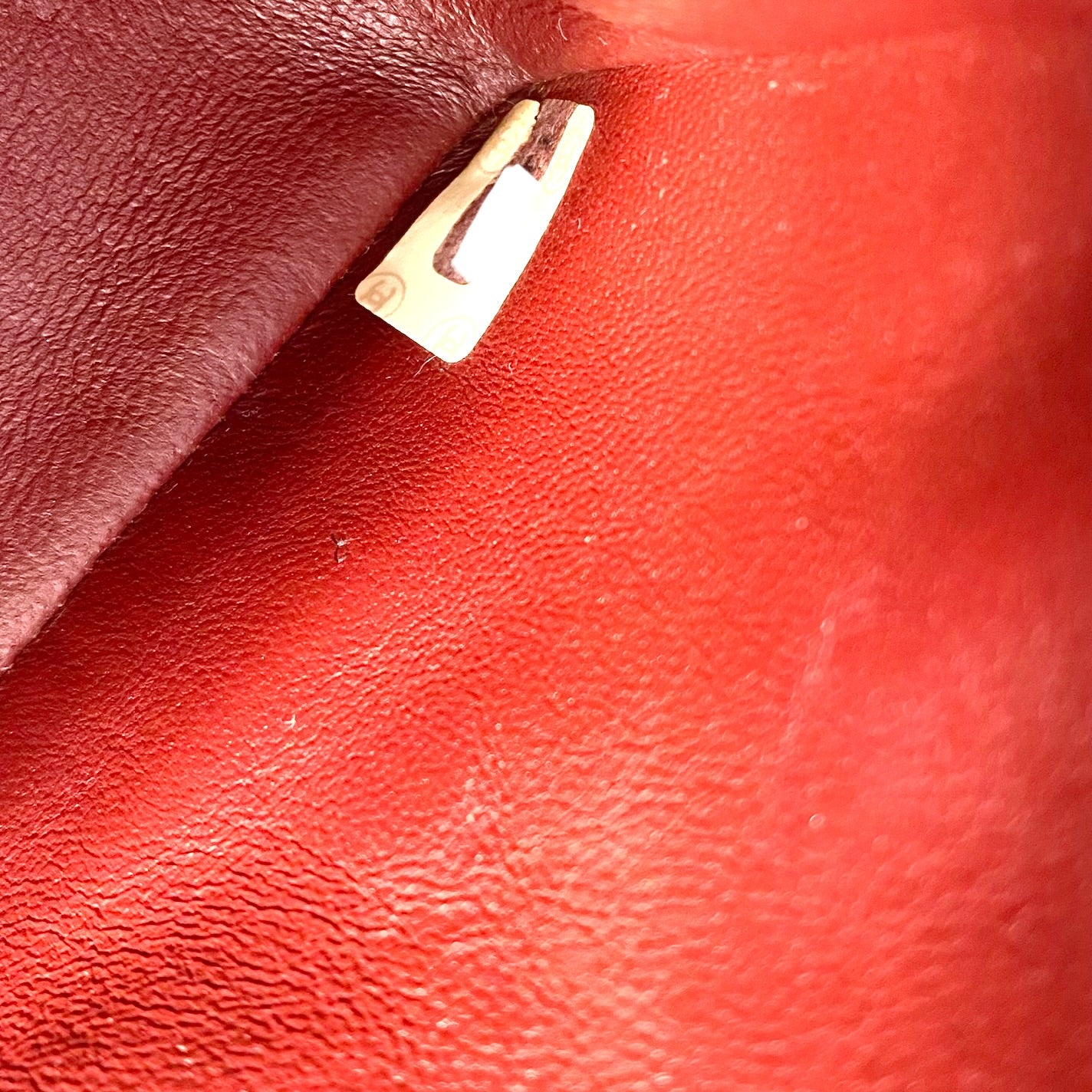 Fen, 1 Series Small Classic Flap Black Lambskin Gold Hardware with seal and card