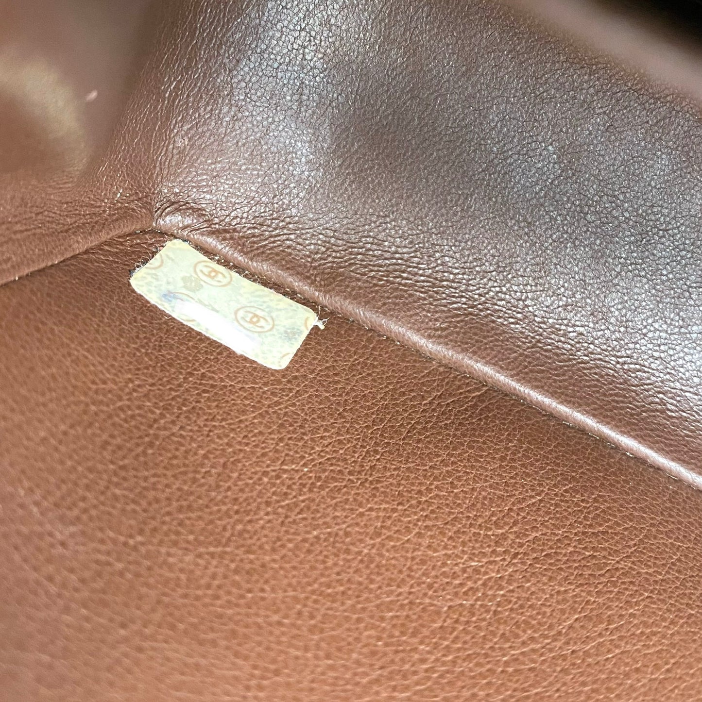 Rina, 2 Series Small Diana Brown Caviar with seal only