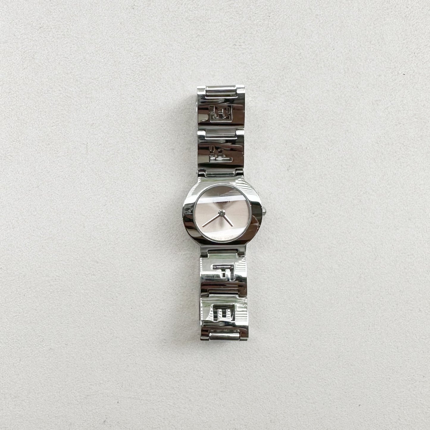 U - FENDI3 - Fendi 3050L 005-462 Pink / Salmon Dial