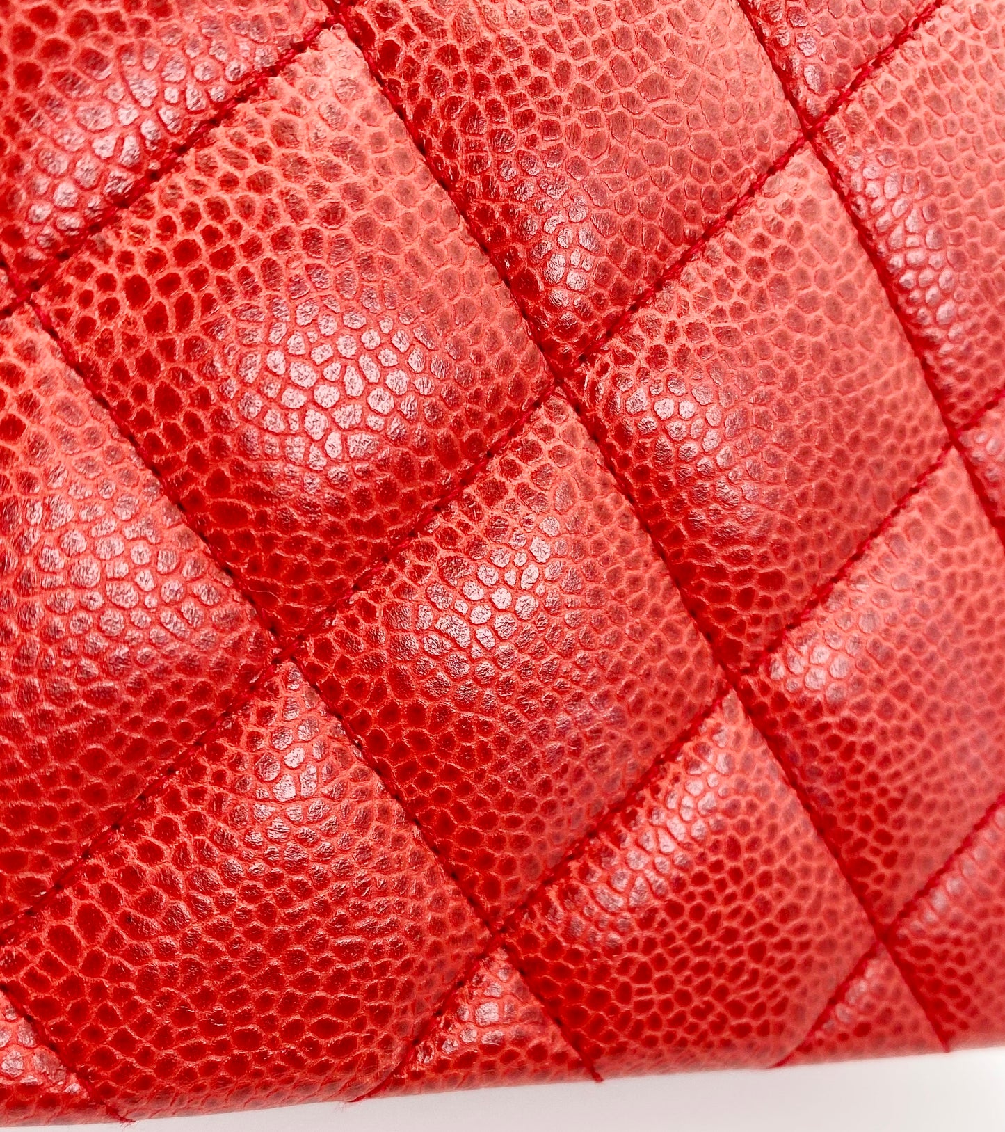Ulysses, 2 series small red caviar Diana with sticker and card