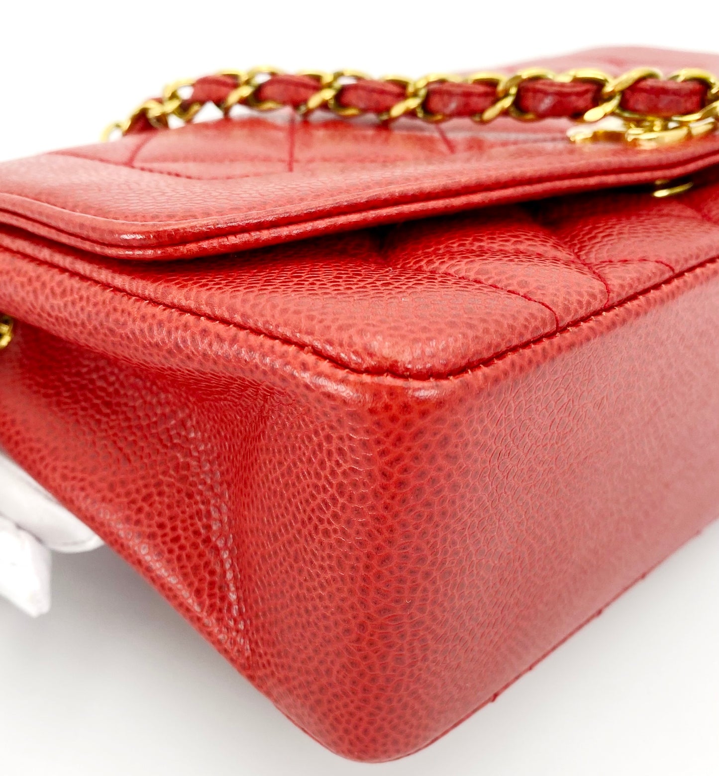 Ulysses, 2 series small red caviar Diana with sticker and card