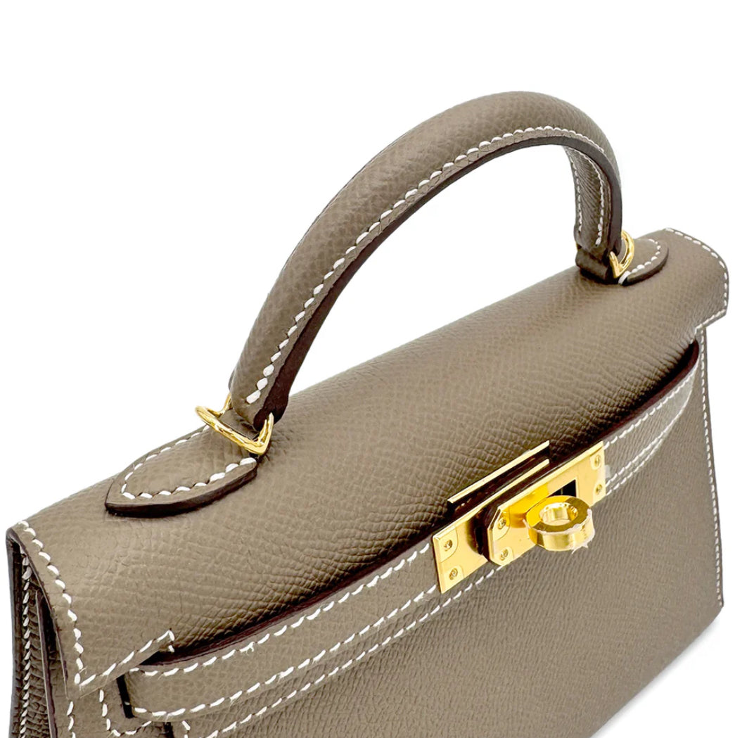 Mini Kelly 20 Sellier Eutope Veau Epsom