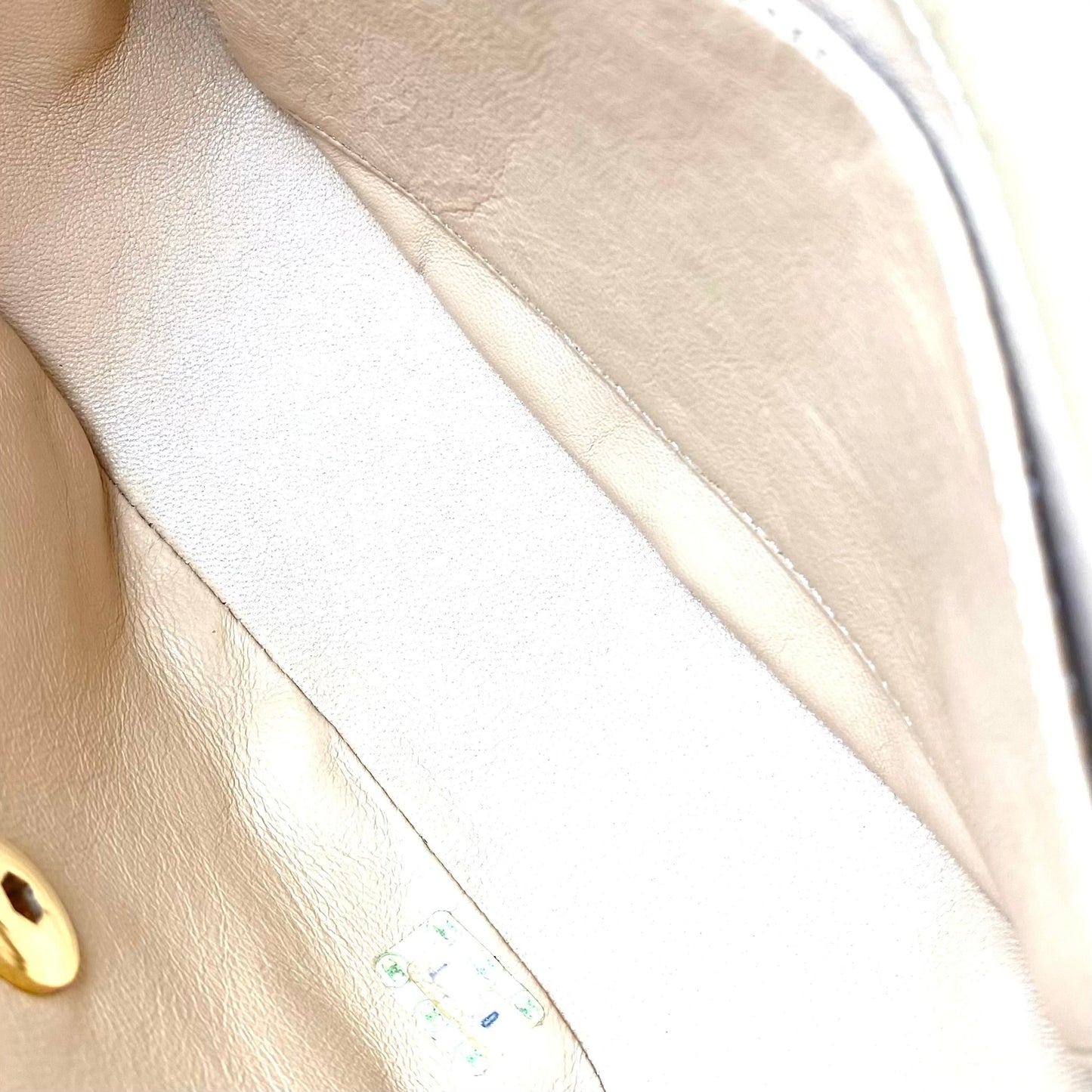 Elliot, 0 Series Half Moon Beige Lambskin with seal only
