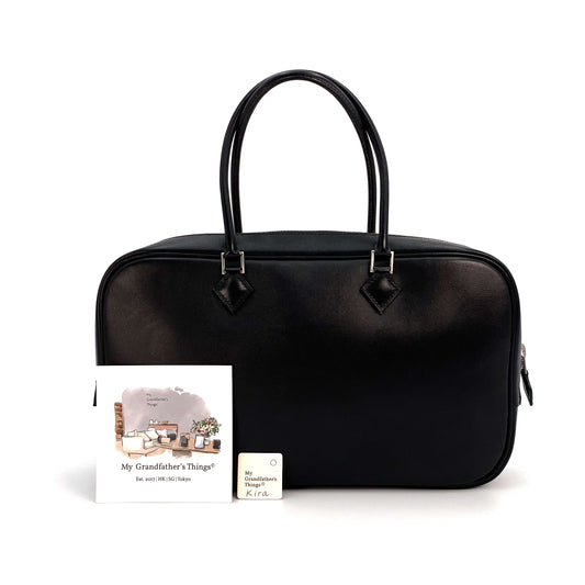 Kira, 2003 Plume Elan 28 Black Boxcalf Palladium Hardware with stamp □G