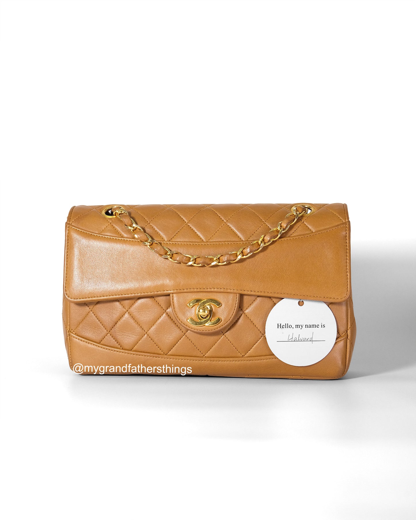Halvard, 1 series horizon caramel flap with serial and wallet only - My Grandfather's Things