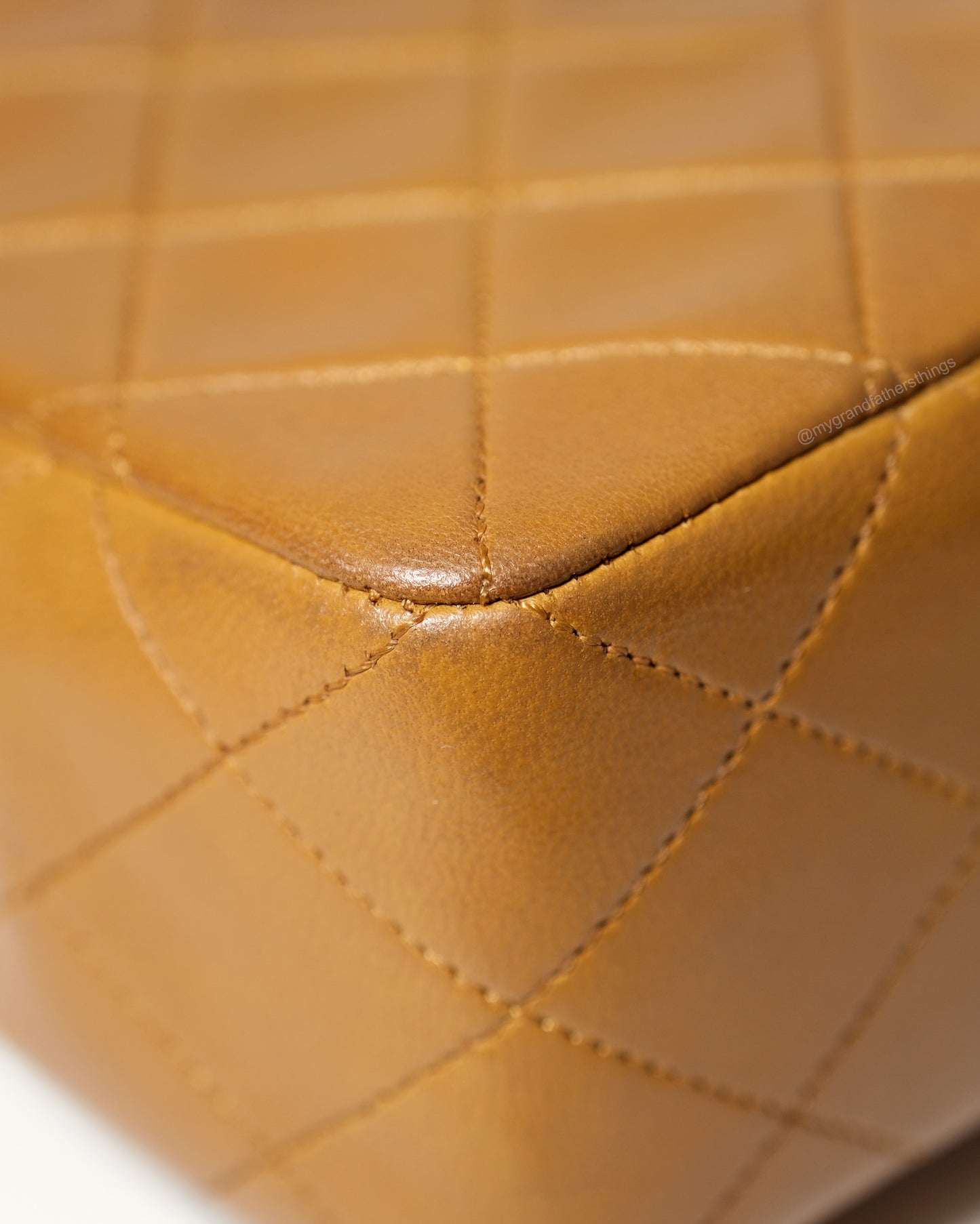 Halvard, 1 series horizon caramel flap with serial and wallet only - My Grandfather's Things
