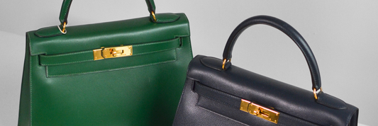 Why does the Sellier Hermès Kelly 28 wear larger than its Retourne counterpart?