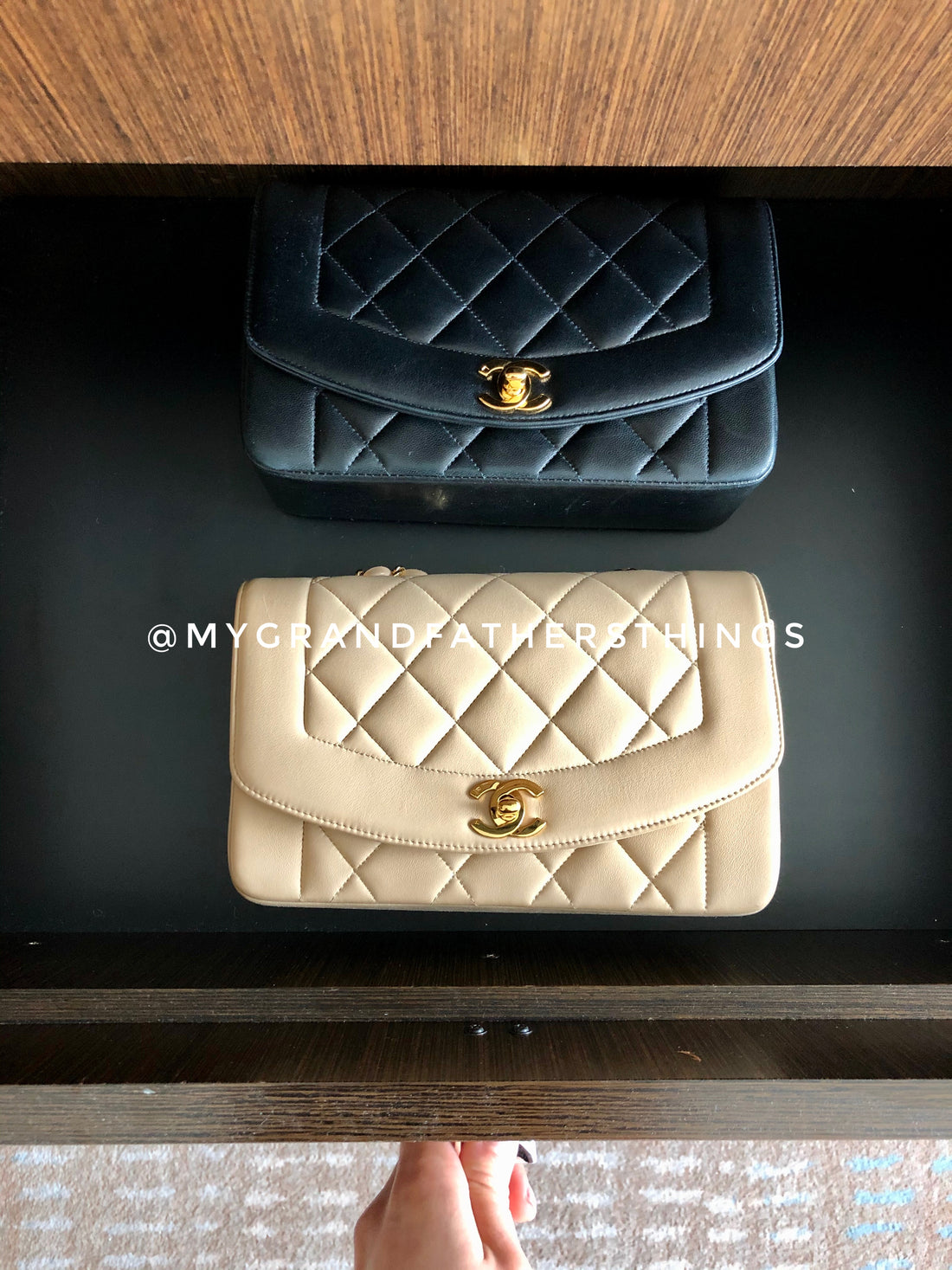How to store my vintage Chanel Diana bag?