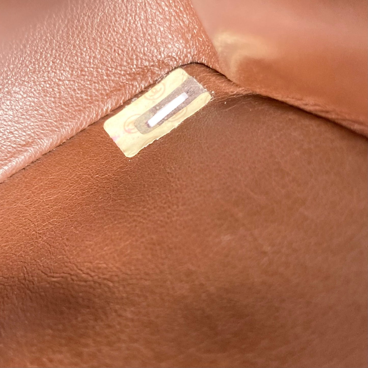 Althea, 2 Series Mini Square 17cm Brown Lambskin with seal only