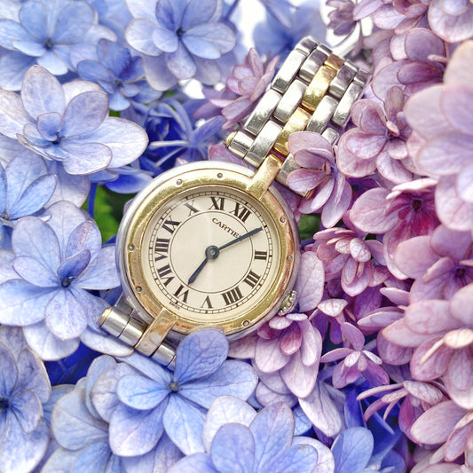 Kelra, Vintage Authentic Cartier yellow gold panthere vendome