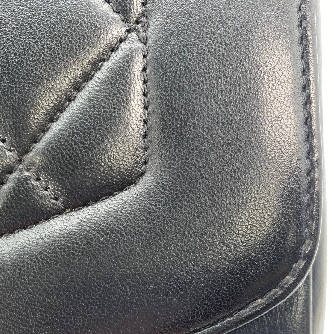 Kalina, 4 Series Small Diana Black Lambskin with seal and card