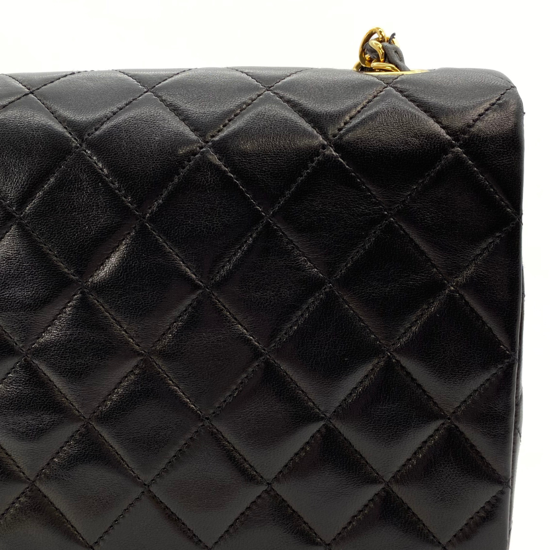 Varun, 2 Series Square 20cm Black Lambskin with seal and card