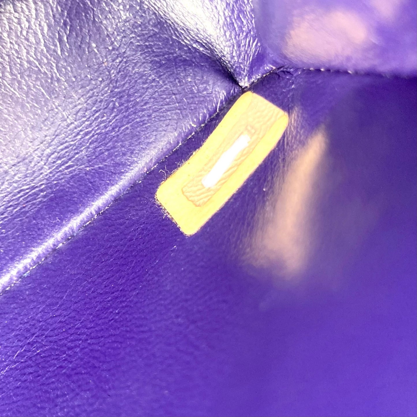 Nadia, 0 Series 20cm Mini Purple Lambskin with seal only