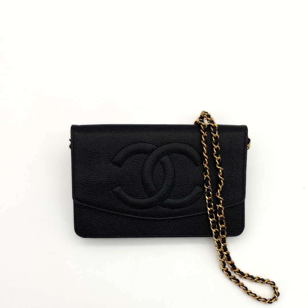 Nari, 5 Series Long Wallet Black Caviar with seal only