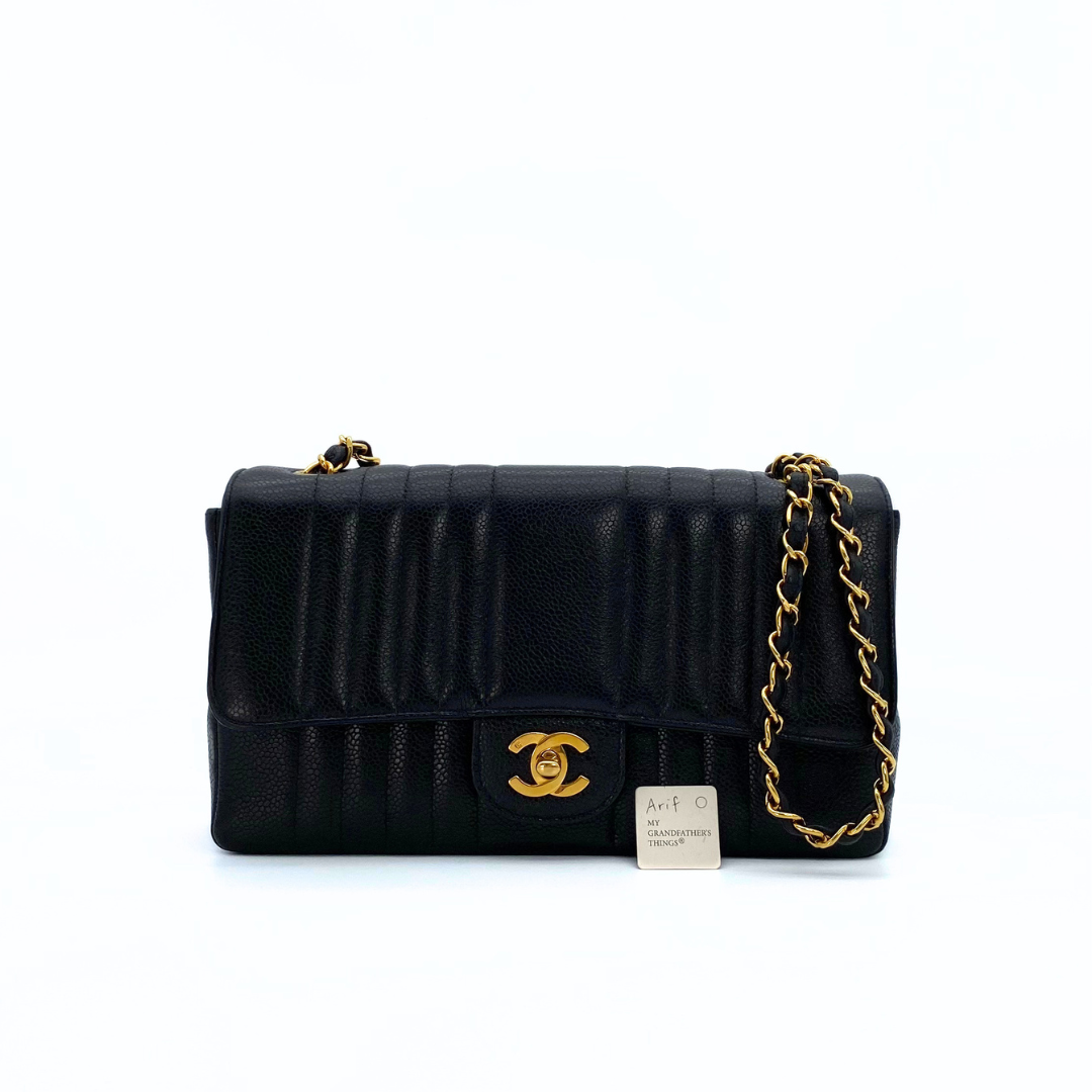 Arif, 2 Series Mademoiselle Black Caviar wit seal and card