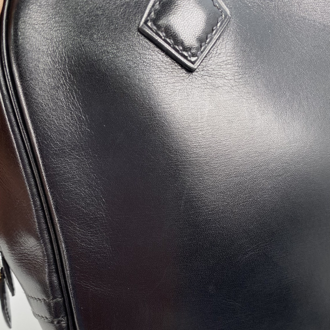 Caio, 1993 Mini Plume Black Boxcalf with stamp 〇W