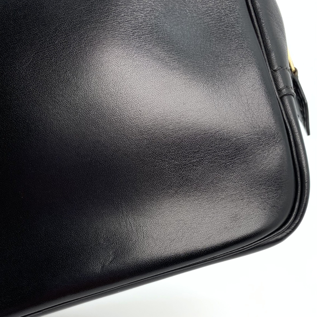 Caio, 1993 Mini Plume Black Boxcalf with stamp 〇W