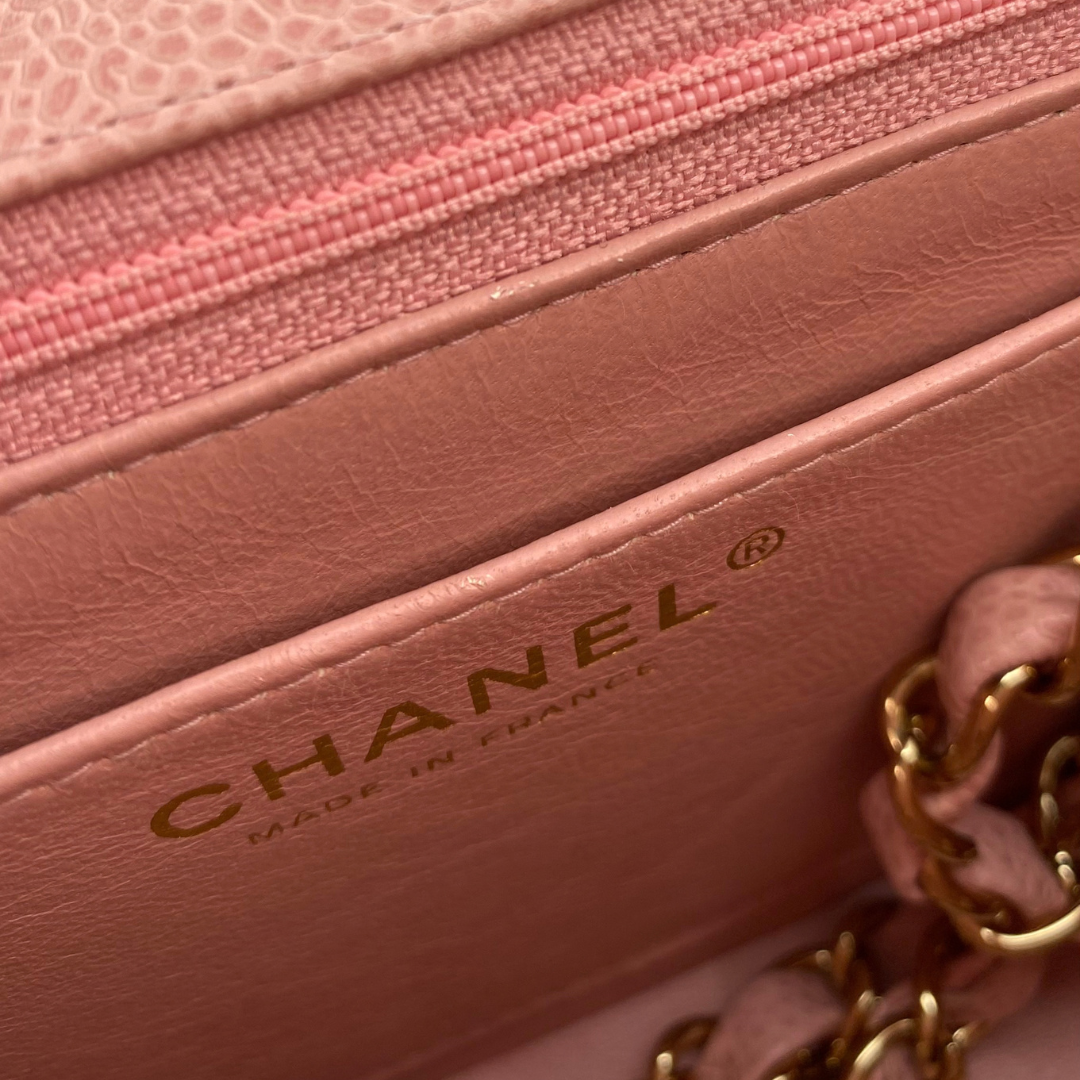 Hayate, 8 Series Square 17cm Pink Caviar with seal and card