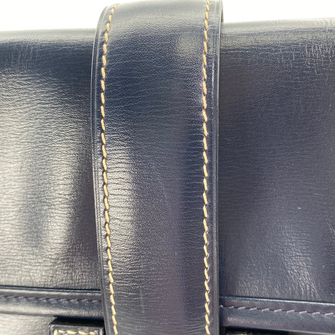 Caius, 1978 Drag 27 Black Boxcalf with stamp 〇H