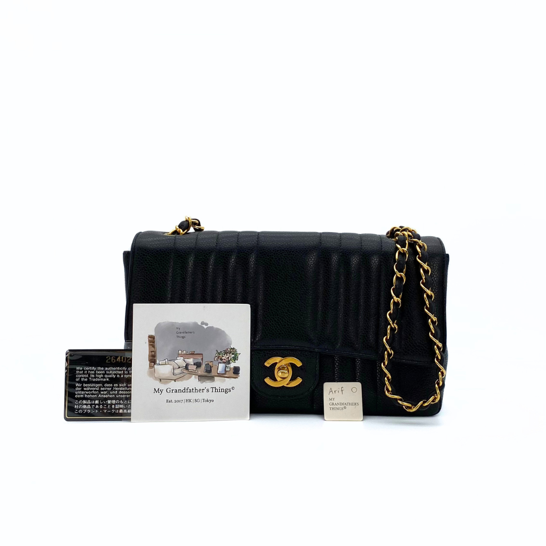 Arif, 2 Series Mademoiselle Black Caviar wit seal and card