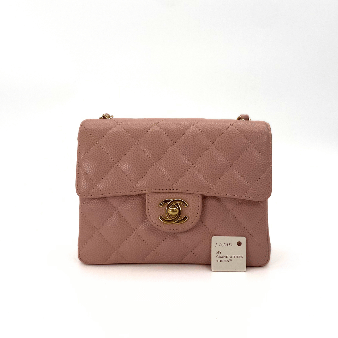 Lucan, 8 Series Square 17cm Pink Caviar with seal only