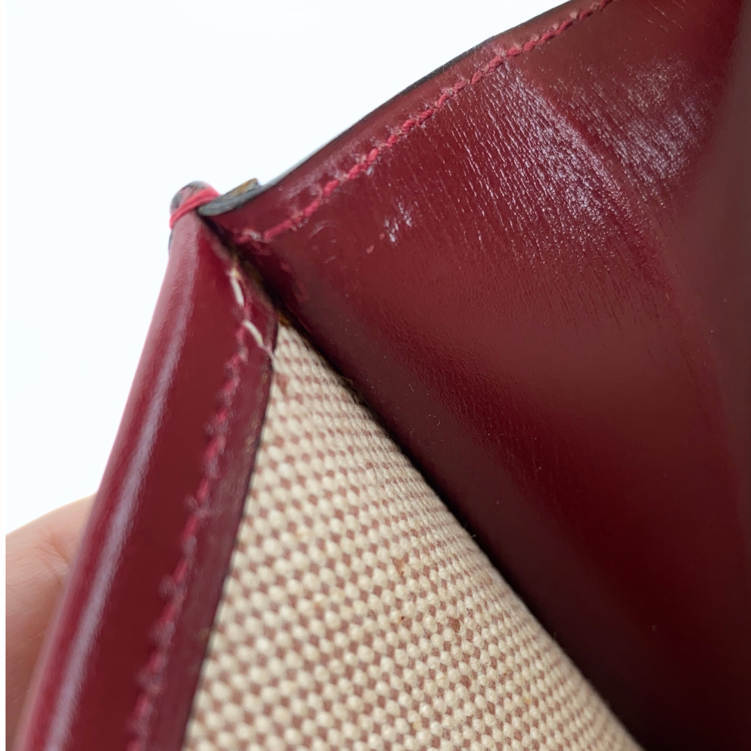 Cyra, 1978 Jige PM Boxcalf Bordeaux with stamp 〇H