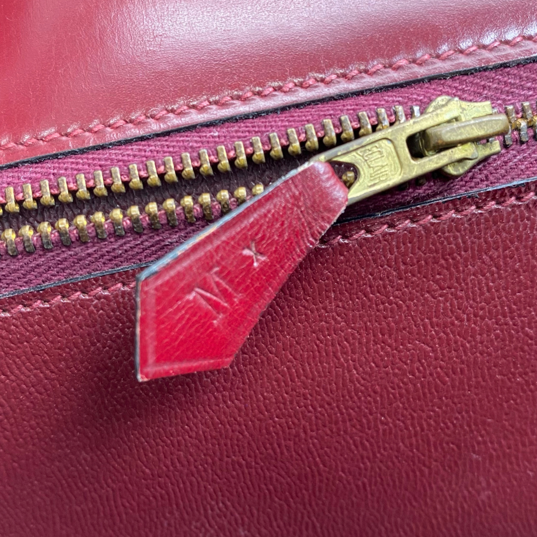 Akemi, 1976 Sorogne Rouge H Boxcalf Gold Hardware with stamp 〇F