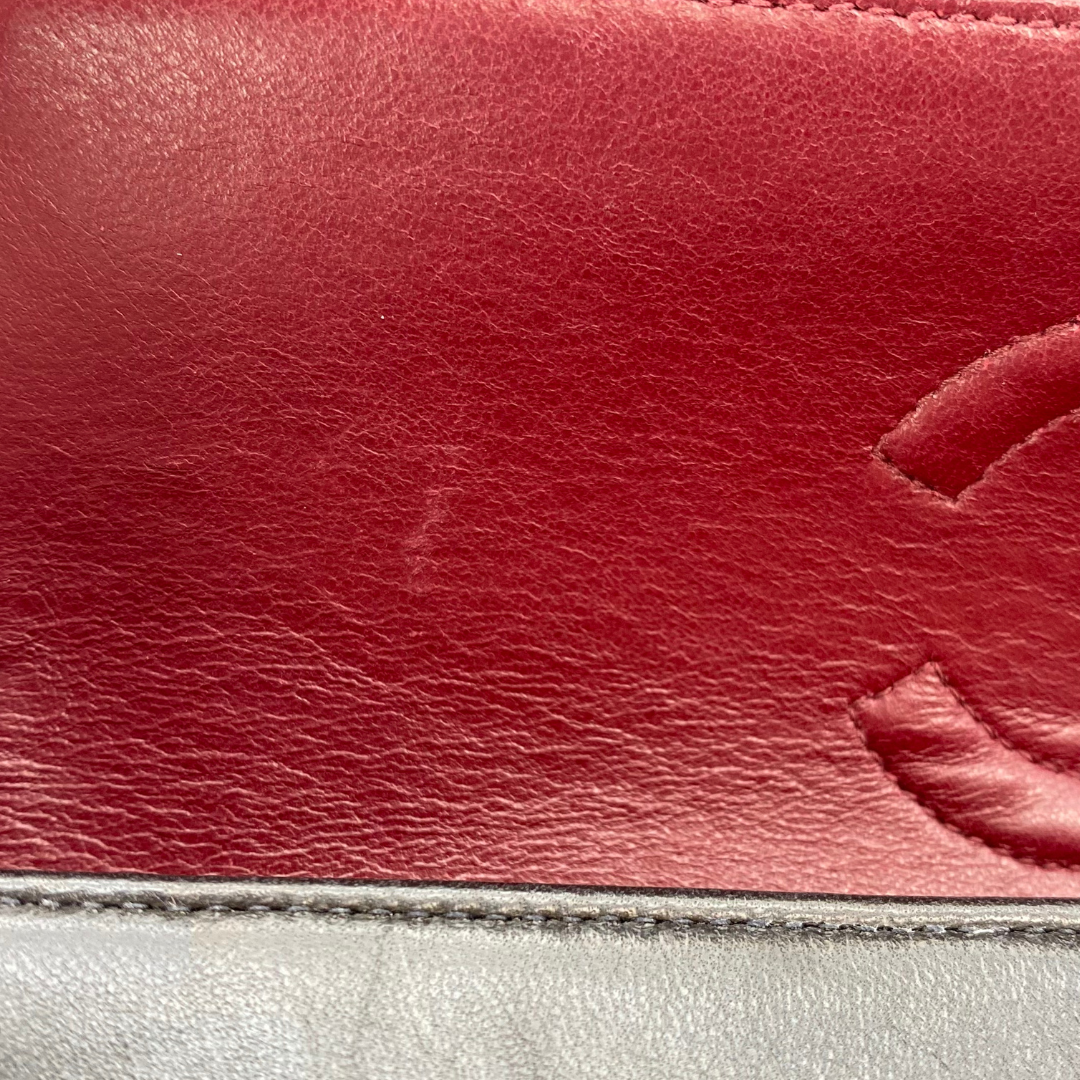 Adara, 3 Series Small Classic Flap Black Lambskin with seal and card