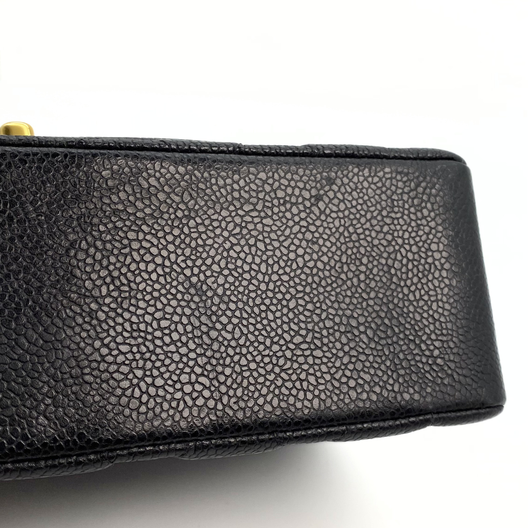 Odessa, 2 Series Medium Black Caviar Diana with seal only