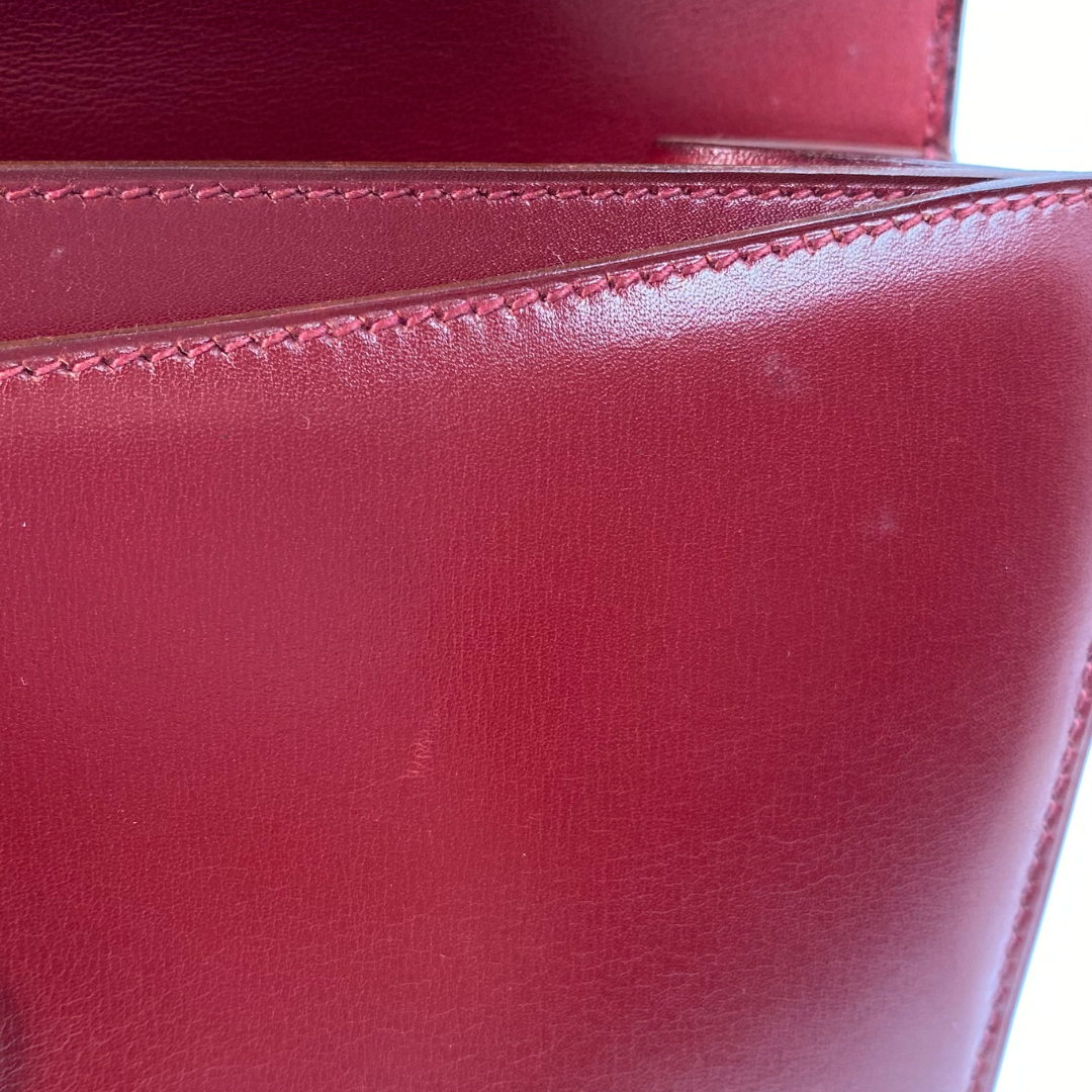 Kamala, 1992 Frégate Boxcalf Rouge H with stamp 〇V