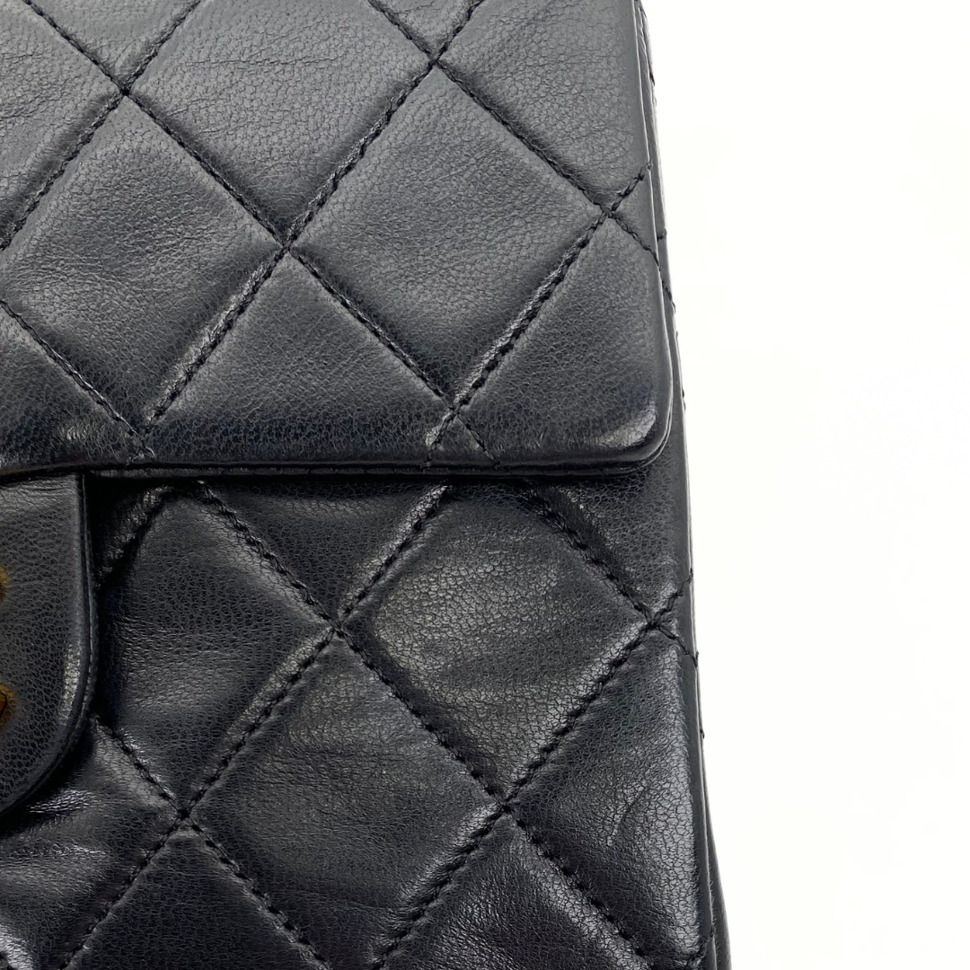 Hayato, 2 Series Mini Sq17 Black Lambskin with Bijoux Chain with seal only
