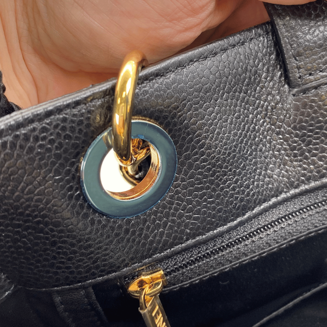 Ender, 16 Series PST Tote Black Caviar with seal and card