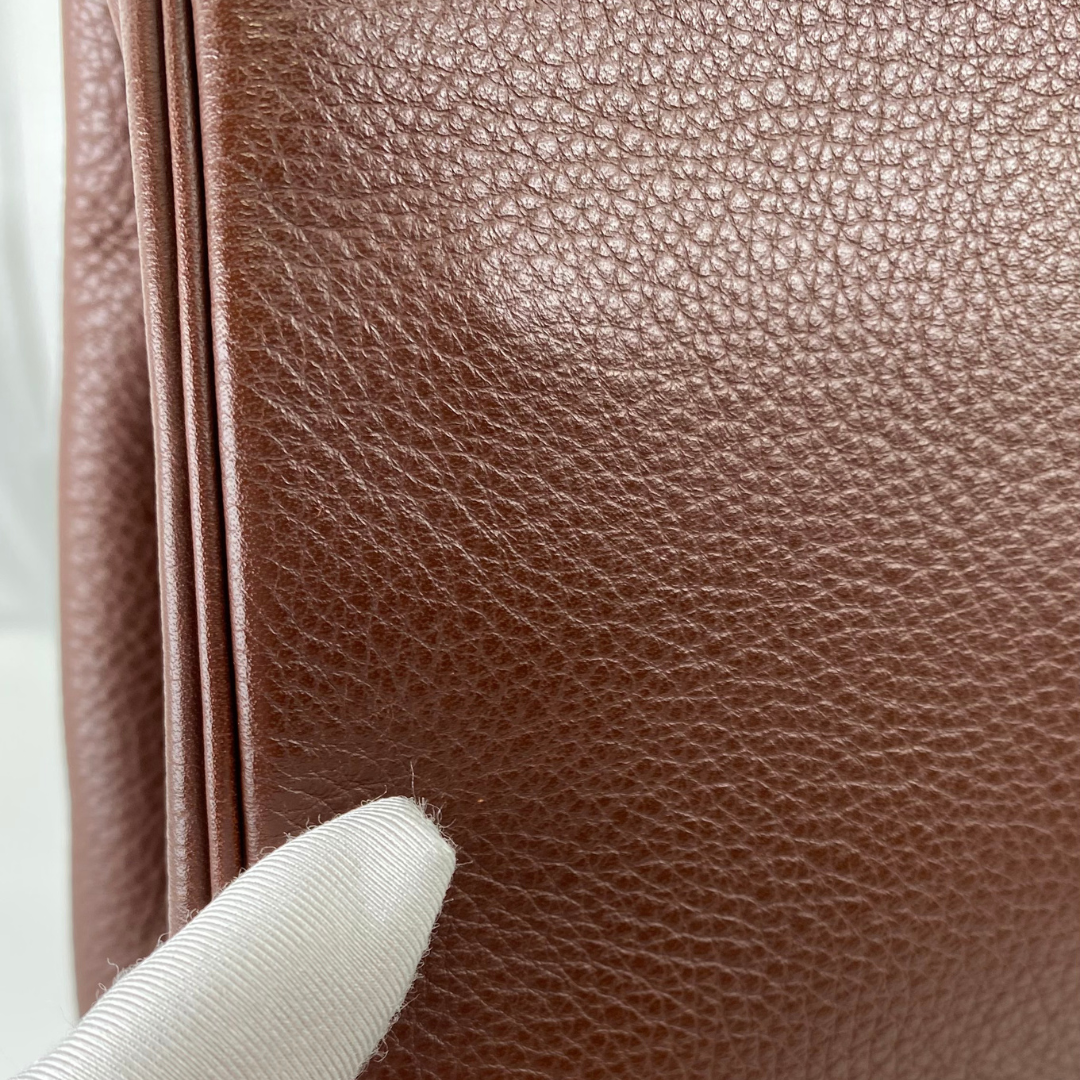 Tsubasa, 2000 Kelly 35 Retourne Marron Fonce Togo with stamp □D