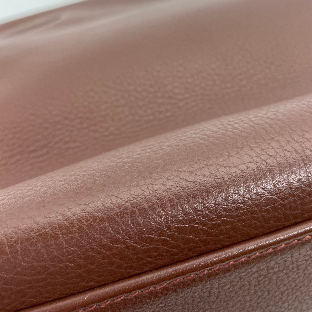 Tsubasa, 2000 Kelly 35 Retourne Marron Fonce Togo with stamp □D