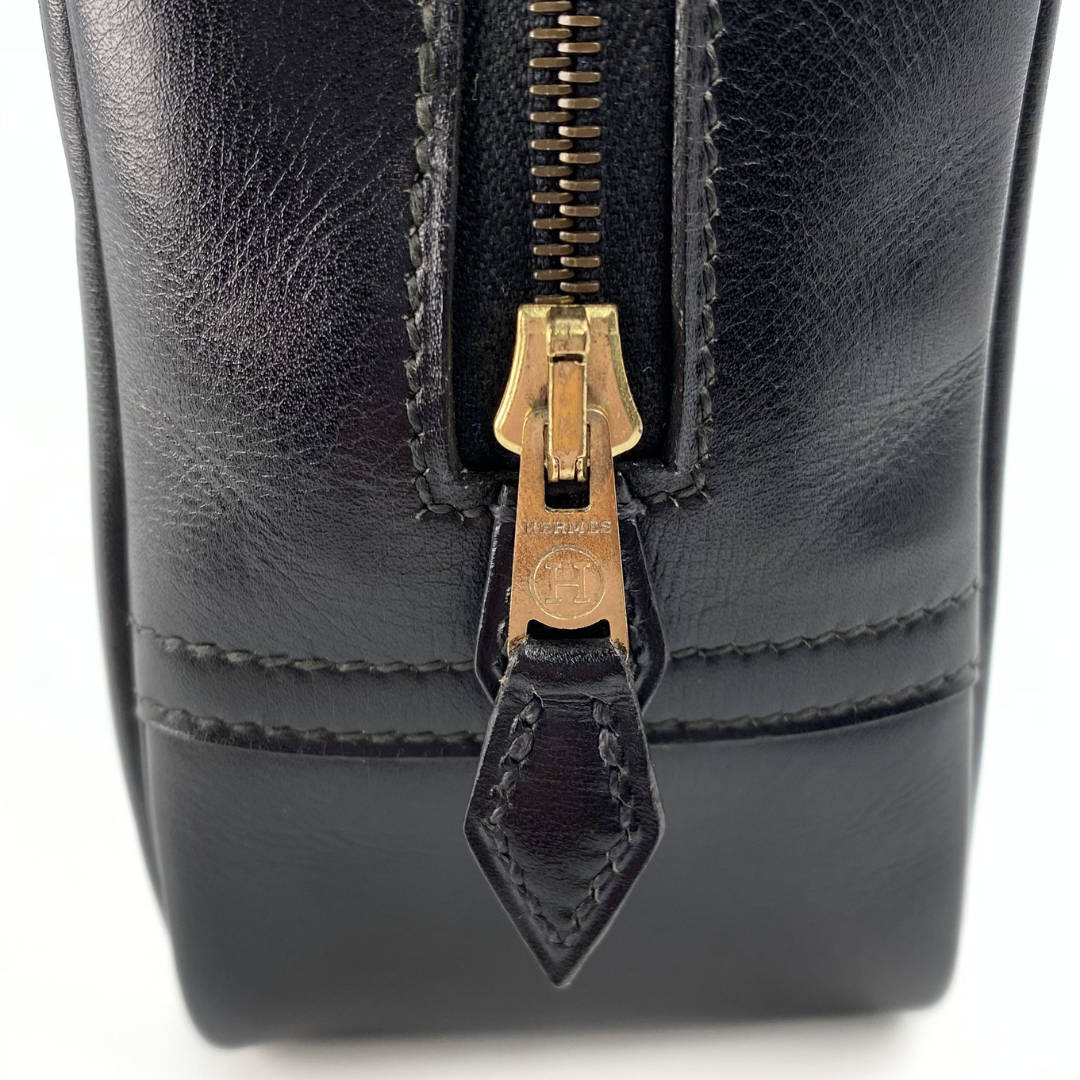 Caio, 1993 Mini Plume Black Boxcalf with stamp 〇W