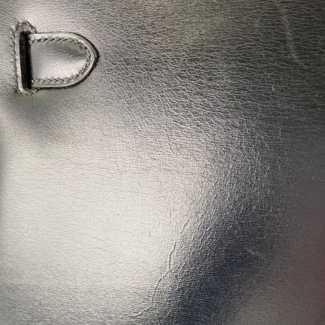 Riko, 1978 Kelly 28 Sellier Black Box Gold Hardware with stamp 〇H