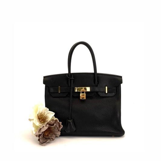 Adira, 2008 B30 Black Clemence Gold Hardware with stamp □L