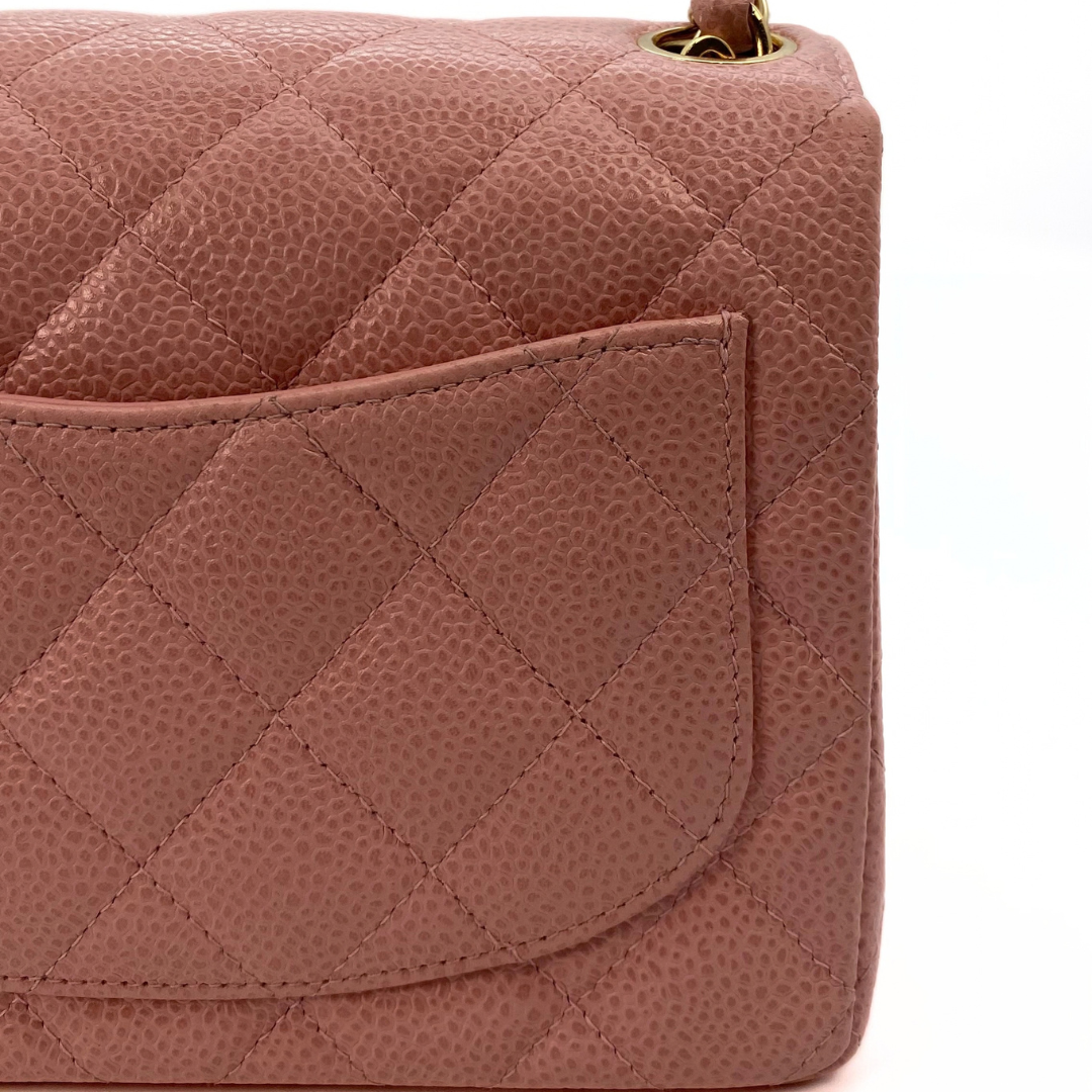 Hayate, 8 Series Square 17cm Pink Caviar with seal and card