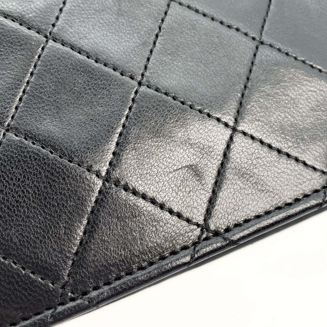 Aramis, 0 Series Matelasse Black Lambskin with seal only