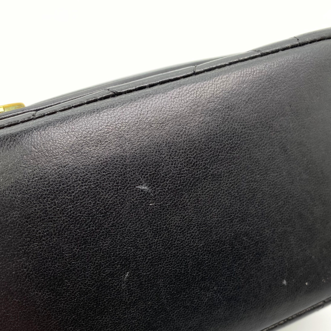 Kaori, 3 Series Small Diana Black Lambskin with seal and card